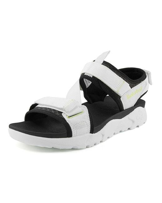 Timberland White Ripcord Double-Strap Sandals for men
