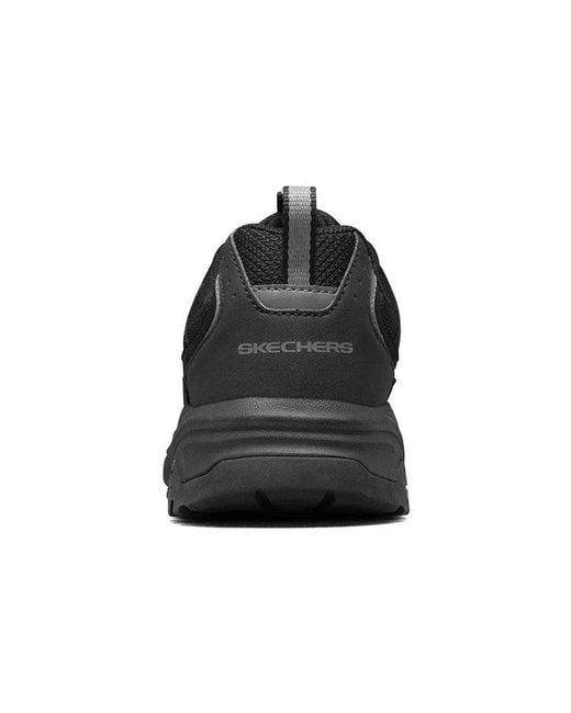 Skechers Black Alertness Low-Top Running Shoes for men