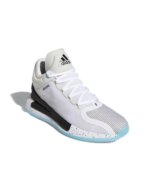 Adidas White D Rose 11 for men