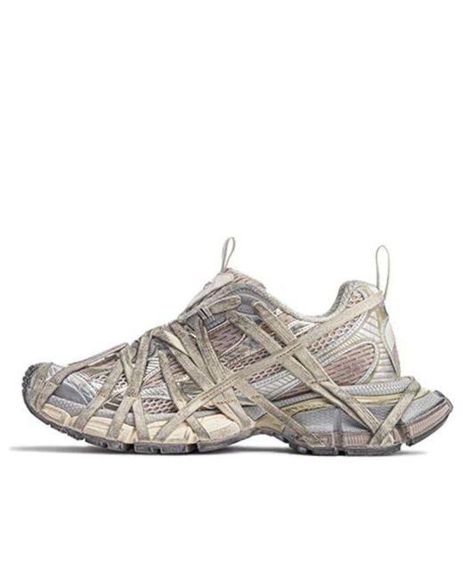 Balenciaga Gray 3Xl Extreme Lace Sneakers 'Light Mesh And Polyurethane' for men