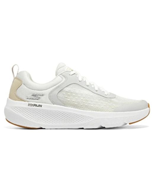 Skechers White Go Run Elevate for men