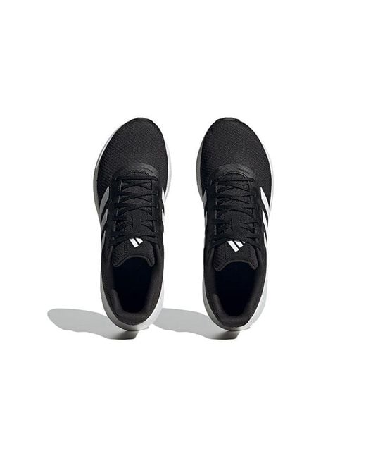 Adidas Black Runfalcon 3.0 Cloudfoam Low for men