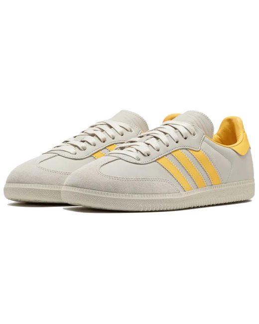 Adidas White X Pharrell Humanrace Samba 'Bold Alumina' for men