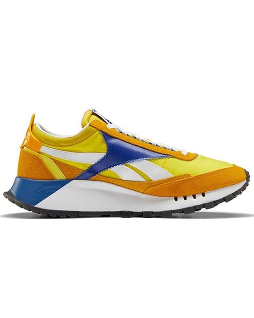 Reebok Yellow Classic Leather Legacy 'Collegiate' for men