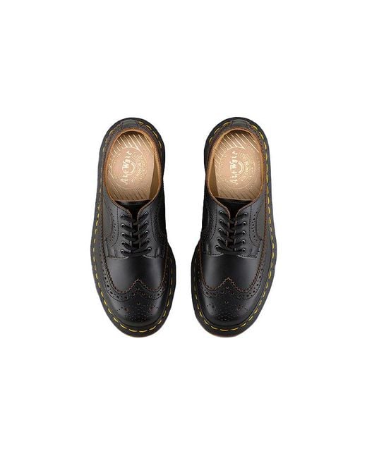 Dr. Martens Black Vintage 3989 Brogue for men