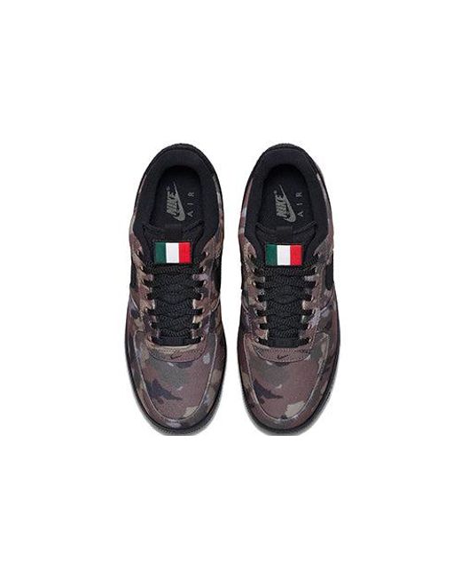Nike Blue Air Force 1 Low 'Italy Country Camo' for men