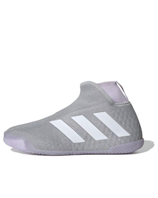 adidas Stycon Laceless Hc 'grey Two Purple Tint' in Gray | Lyst