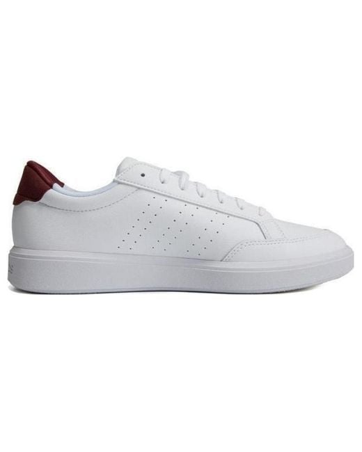 Adidas White Nova Court Shadow' for men