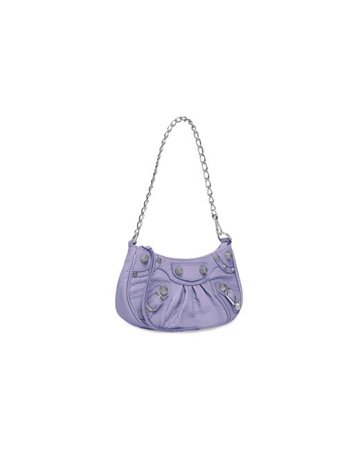 Balenciaga Purple (Wmns) Le Cagole Mini Bag With Chain 'Lilac'
