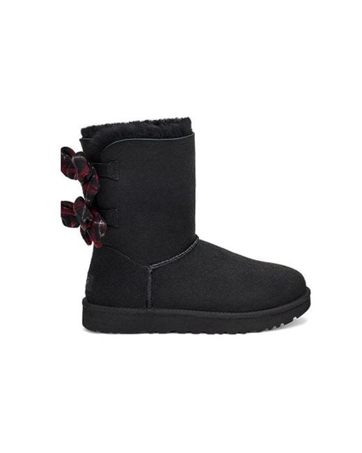 Ugg Black (Wmns) Bailey Bow Novelty High