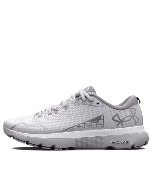 Under Armour Gray Hovr Infinite 5 Running Shoes