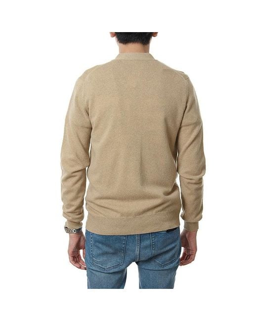 COMME DES GARÇONS PLAY Natural Cardigan Emblem for men