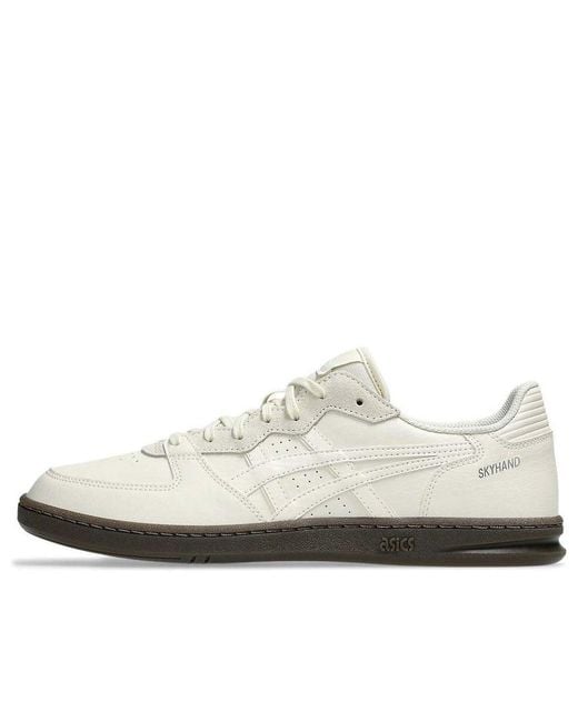 Asics White Skyhand Og 'Pale Oak Cream' for men