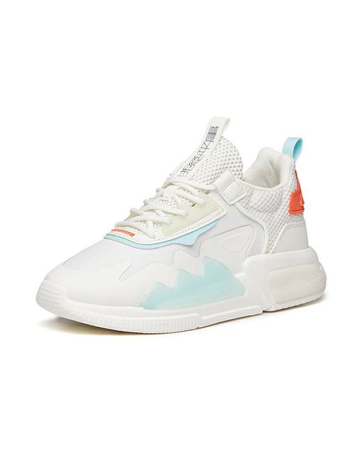 Anta White (Wmns) Life Series Sneakers 'Reject Mediocrity'