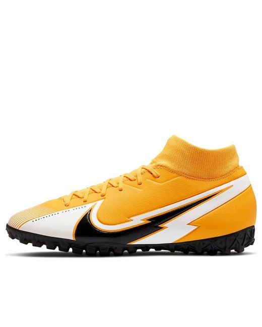 Nike Yellow Mercurial Superfly 7 Academy Tf Turf for men