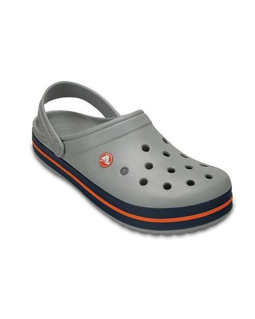 CROCSTM Gray Crocband Clog for men