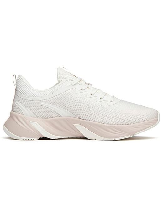 Anta White (Wmns) Running Series Low 'Lightweight Shock Absorption