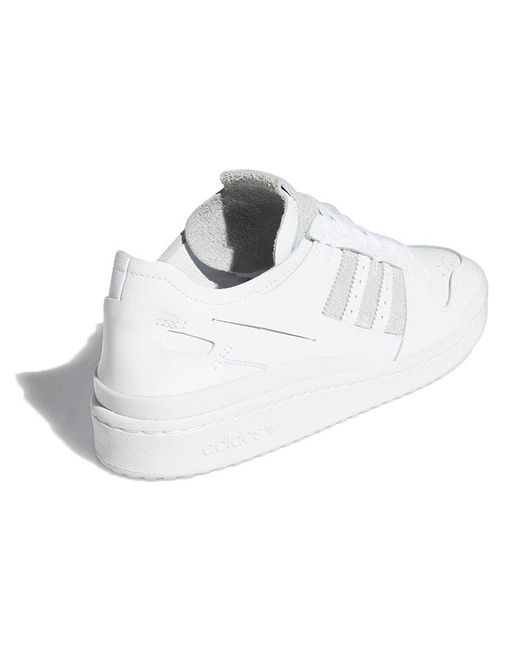 Adidas White Forum 84 Low 'Minimalist Icons for men