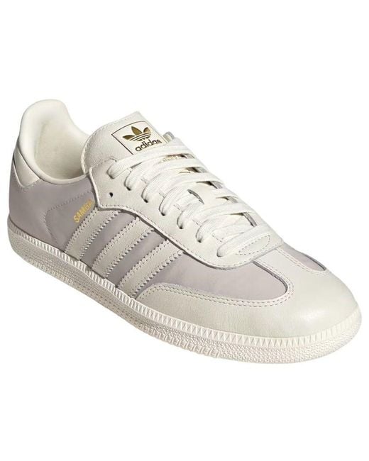 Adidas White Samba Og 'Off Alumina' for men
