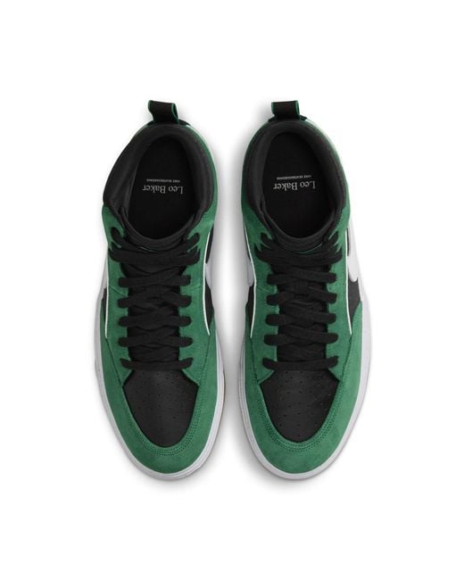 Nike Green Sb React Leo Gum' for men