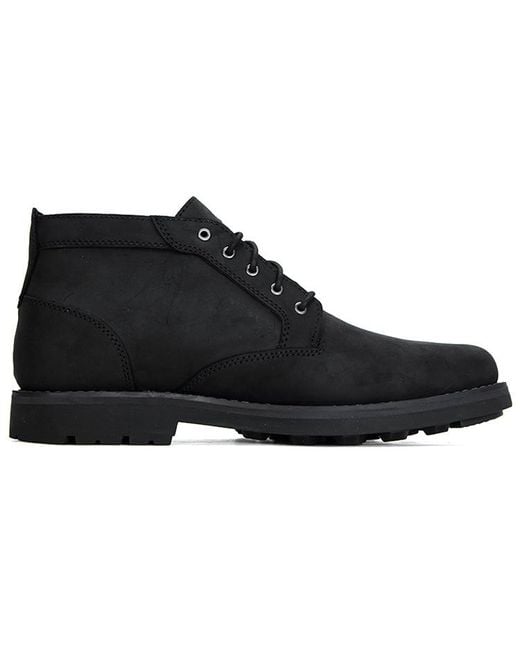 Timberland Black Crestfield Waterproof Chukka Boots Full Grain' for men