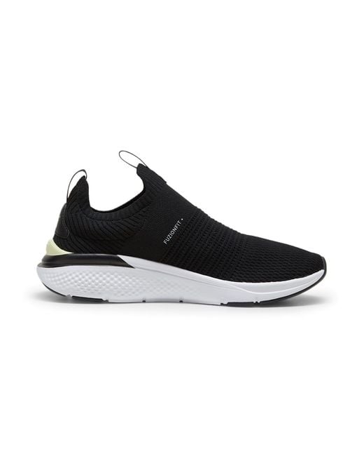PUMA Black (Wmns) Softride Pro Echo Slip-On