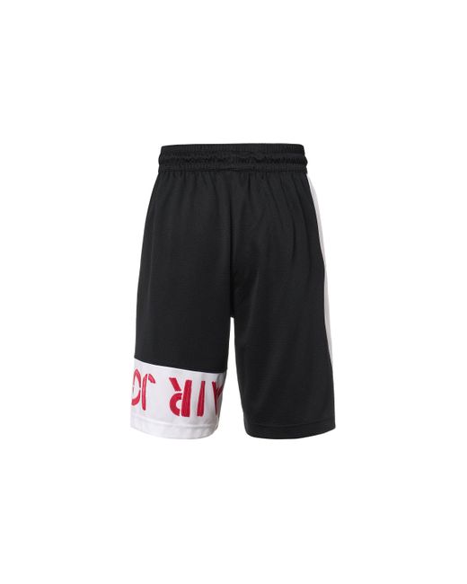 Nike Black Contrasting Colors Breathable Basketball Sports Shorts for men