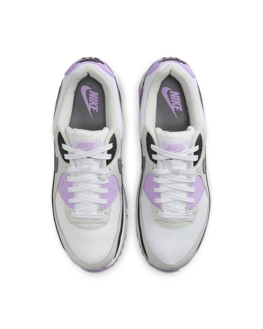 Nike White (Wmns) Air Max 90 Lilac'