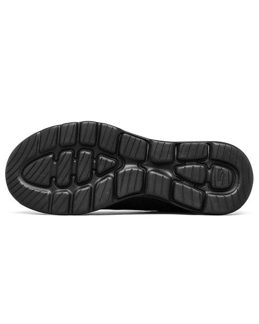 Skechers Black Go Walk 5 Qualify 'Charcoal' for men