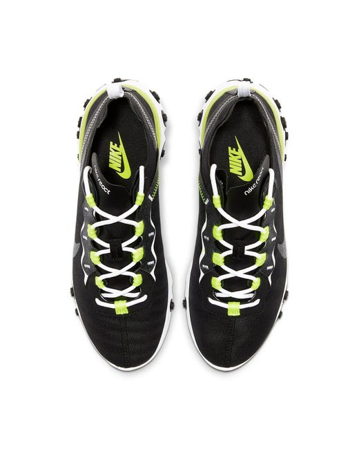 Nike Black (Wmns) React Element 55 Se Lemon Venom'