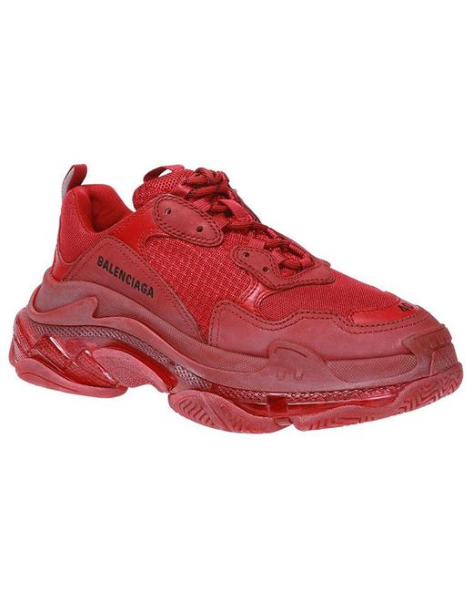 Balenciaga Red (Wmns) Triple S 'Burgundy'