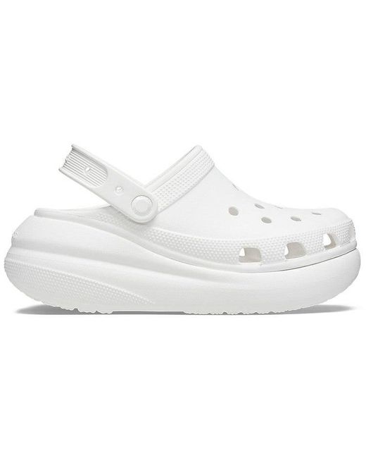 CROCSTM White Classic Crush Clog for men
