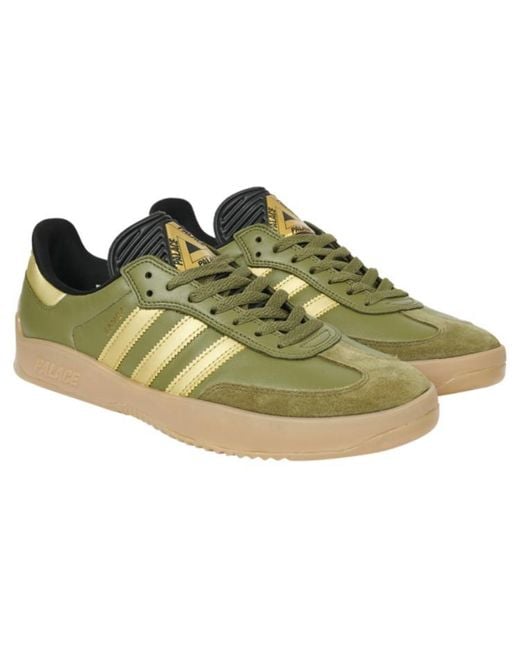 Adidas Brown X Palace Samba Puig 'Focus Metallic' for men