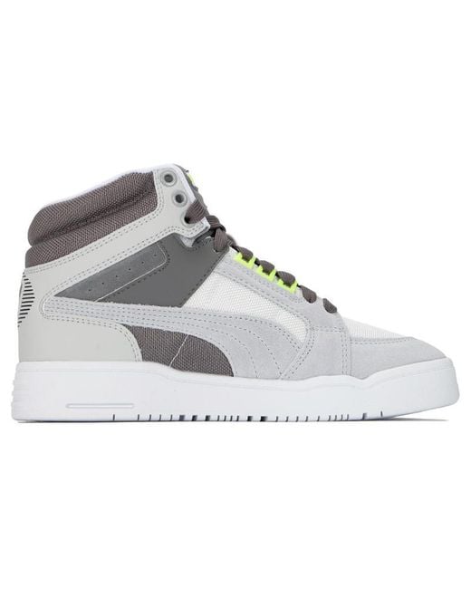PUMA Gray Slipstream Mid Tech for men