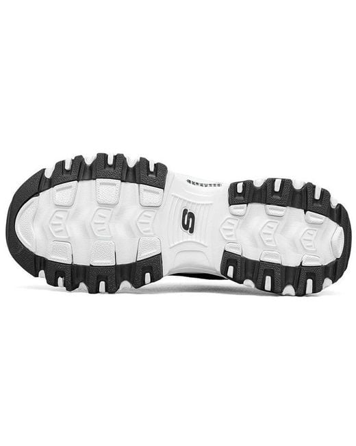 Skechers Black (Wmns) D Lites 1.0 Low-Top Daddy Shoes
