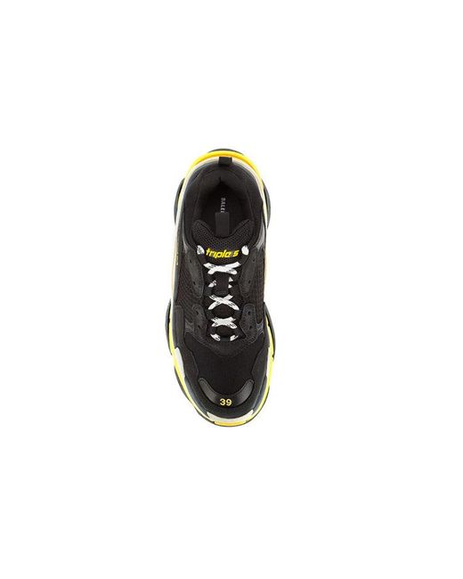 Balenciaga Yellow (Wmns) Triple S Daddy Shoes