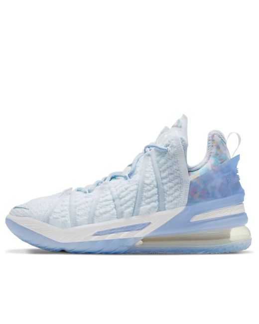Nike Blue Lebron 18 'Play For The Future' for men