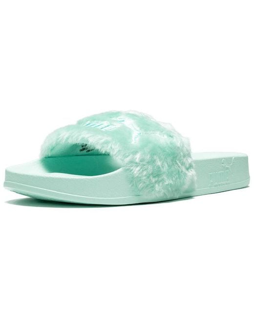 PUMA Green (Wmns) Fenty X Fur Slide 'Bay'