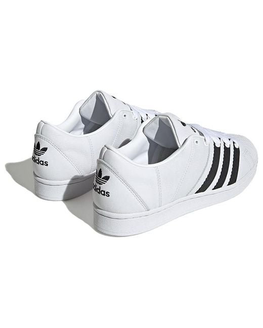 Adidas White Originals Superstar Supermodified for men