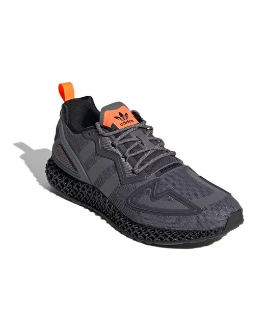 Adidas Blue Zx 2K 4D Solar' for men
