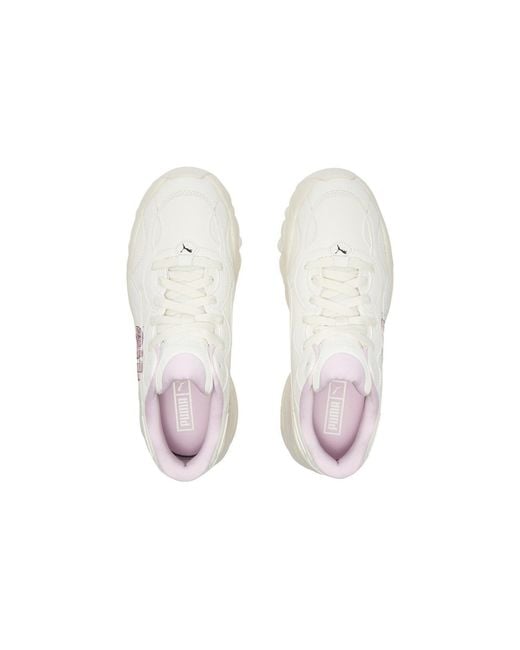 PUMA White (Wmns) Pulsar Wedge Logo Play