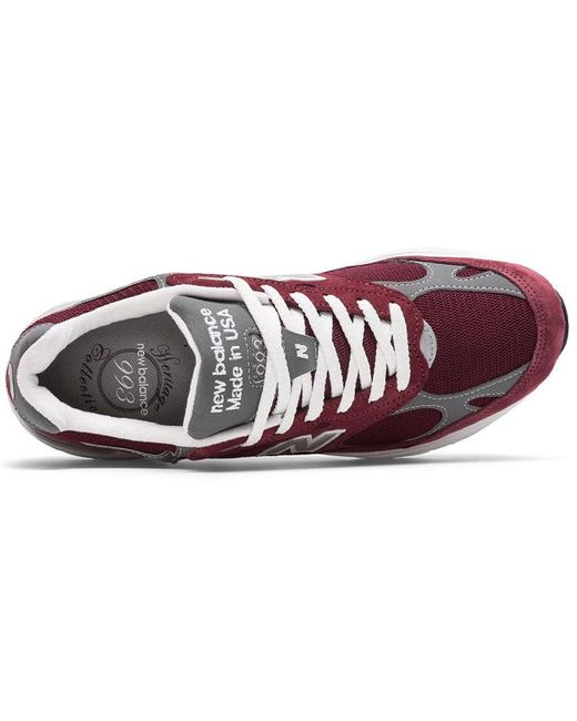 New Balance Red 993 Made for men