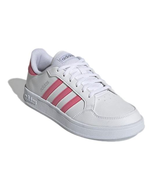 Adidas White (Wmns) Breaknet Shoes Rose Tone'