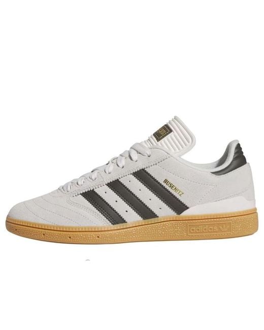 Adidas White Busenitz Pro 'Crystal Gum' for men