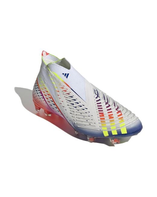 Adidas Blue Predator Edge+ Low Fg 'Al Rihla Pack' for men