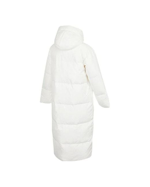 Adidas White (Wmns) Big Baffle Jacket