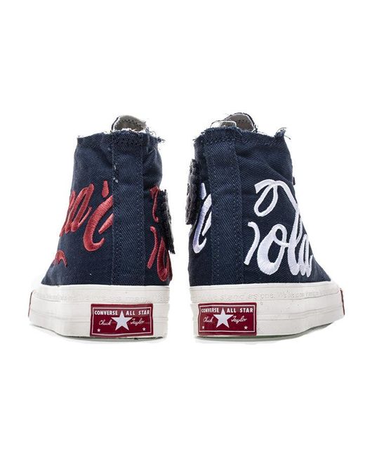 Converse Blue Kith X Coca-Cola X Chuck 70 Hi 'France' for men