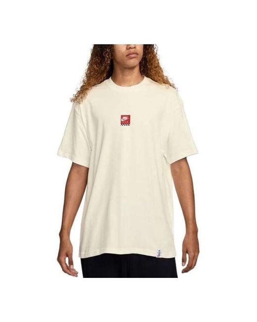 Nike Natural As U Nsw Tee M90 Oc Sole Food T-Shirt Asia Sizing for men