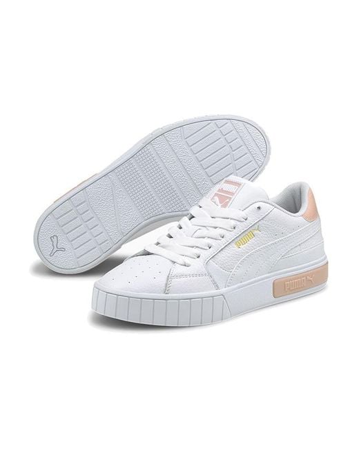 PUMA White (Wmns) Cali Star Peachskin'