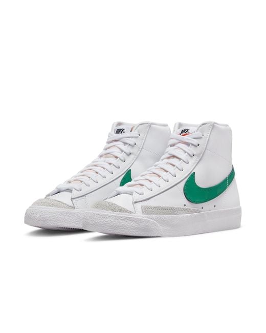 Nike White (Wmns) Blazer Mid '77 Vintage Malachite'